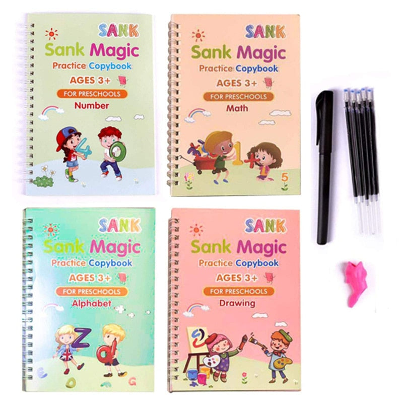 Caligrafia Divertida Coloritos - Kit com 4 Livros
