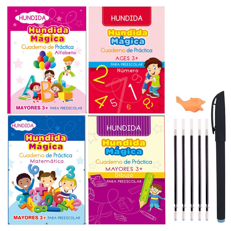 Caligrafia Divertida Coloritos - Kit com 4 Livros