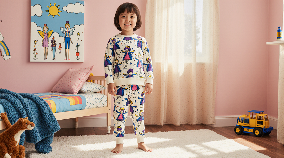 O Pijama para Crianças Criativas que Transforma a Hora de Dormir em um Momento Mágico