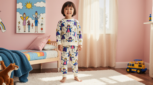 O Pijama para Crianças Criativas que Transforma a Hora de Dormir em um Momento Mágico