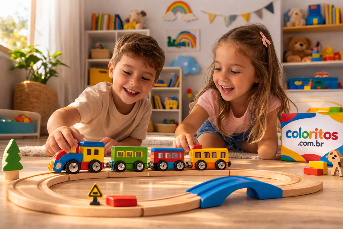 Desenvolvimento criativo e aprendizagem: a importância dos brinquedos educativos.