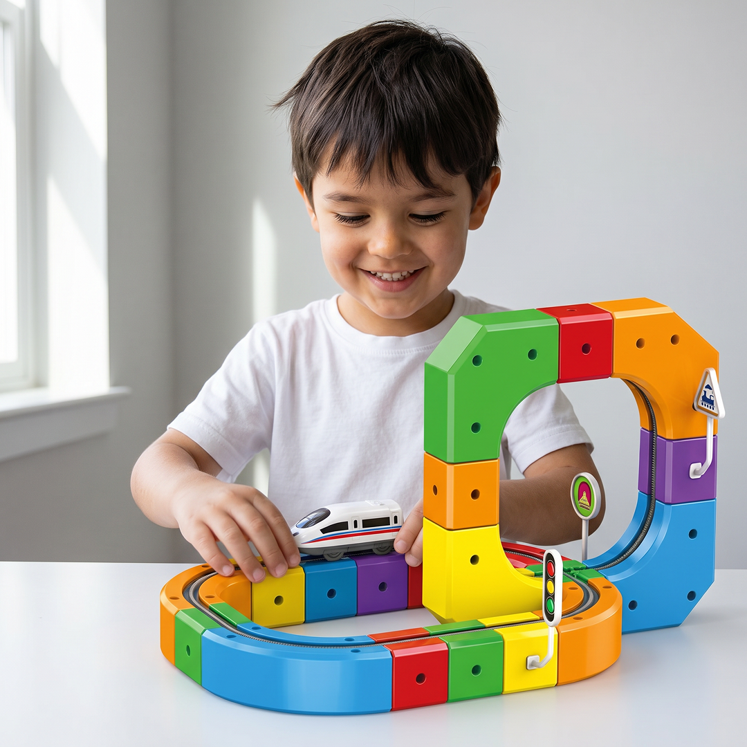 Trem Magnético: O Brinquedo que Mantém as Crianças Interessadas por Muito Mais Tempo
