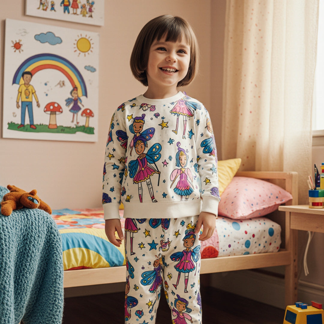 PIJAMA CRIATIVO COLORITOS + CANETINHAS LAVÁVEIS DE BRINDE