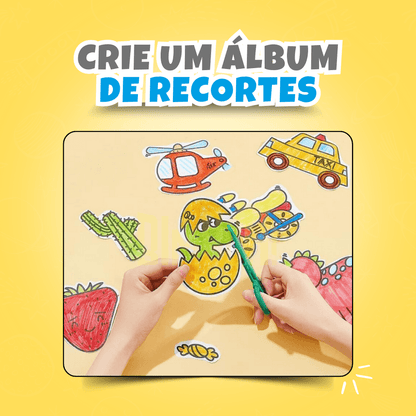 Rolo de Desenho Infantil - Coloritos