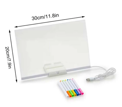 Quadro De Desenho Led - Diversão Sem Telas