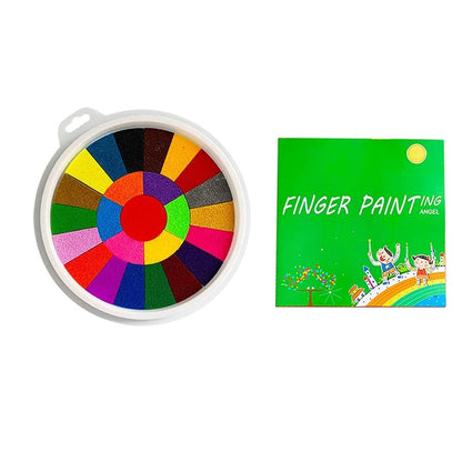 Kit de Pintura com Dedos Coloritos