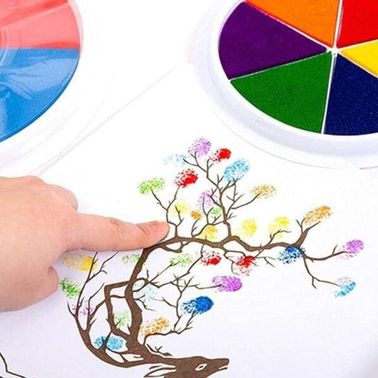 Kit de Pintura com Dedos Coloritos