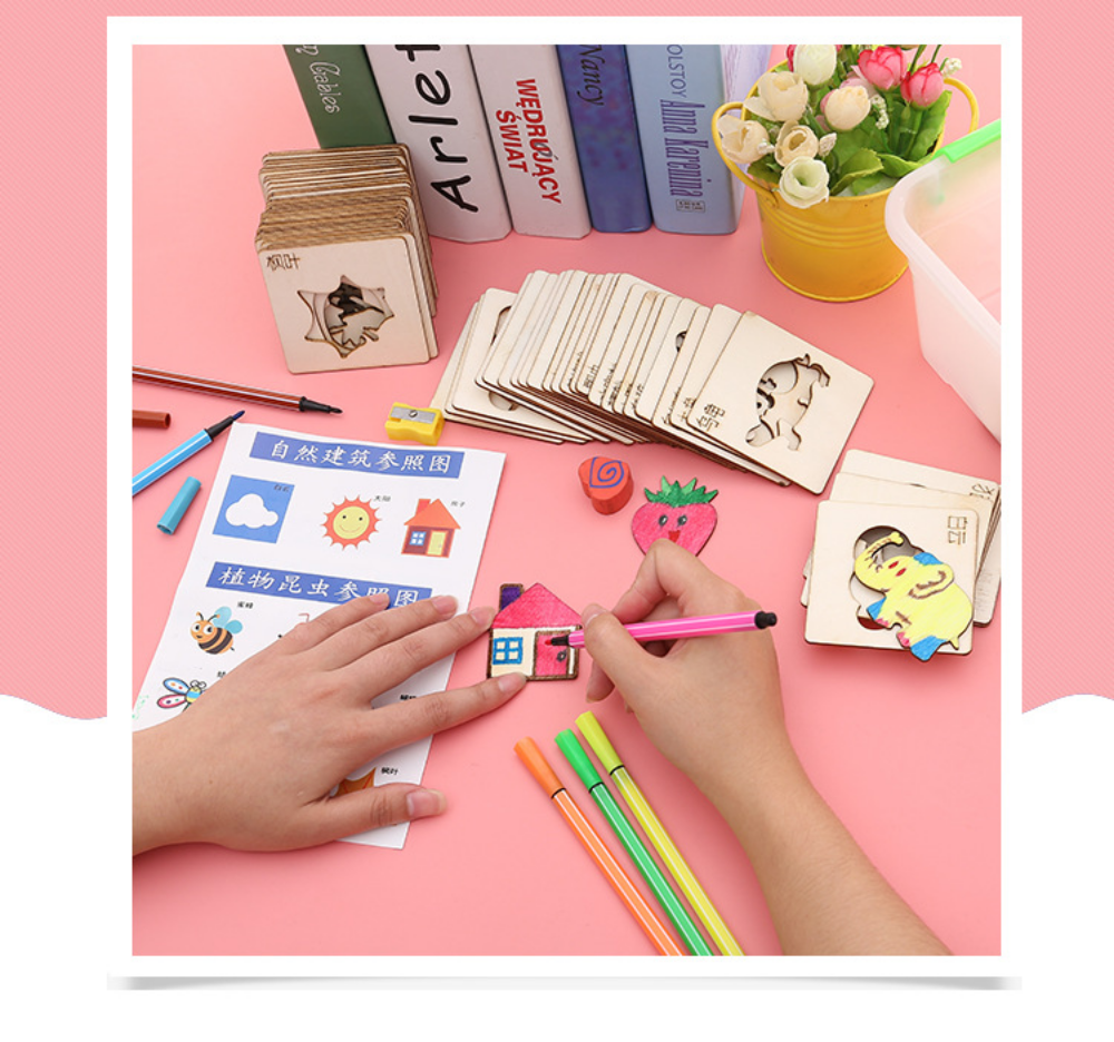 Kit Moldes Coloritos