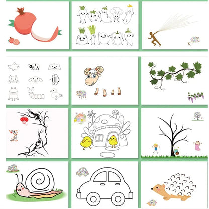 Kit Pintura Com Dedos Coloritos