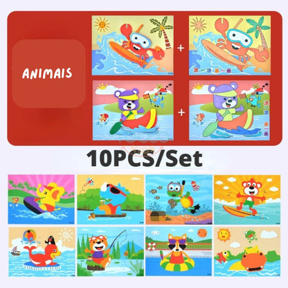 Quebra Cabeca Coloritos