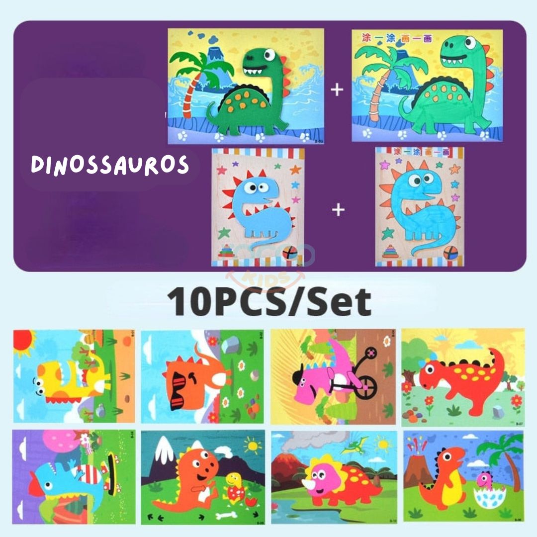 Quebra Cabeca Coloritos