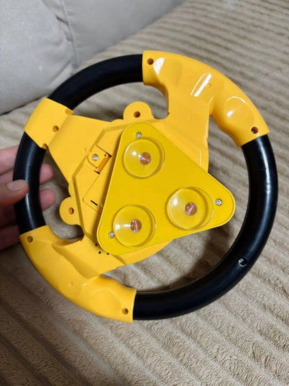As três ventosas no verso do volante