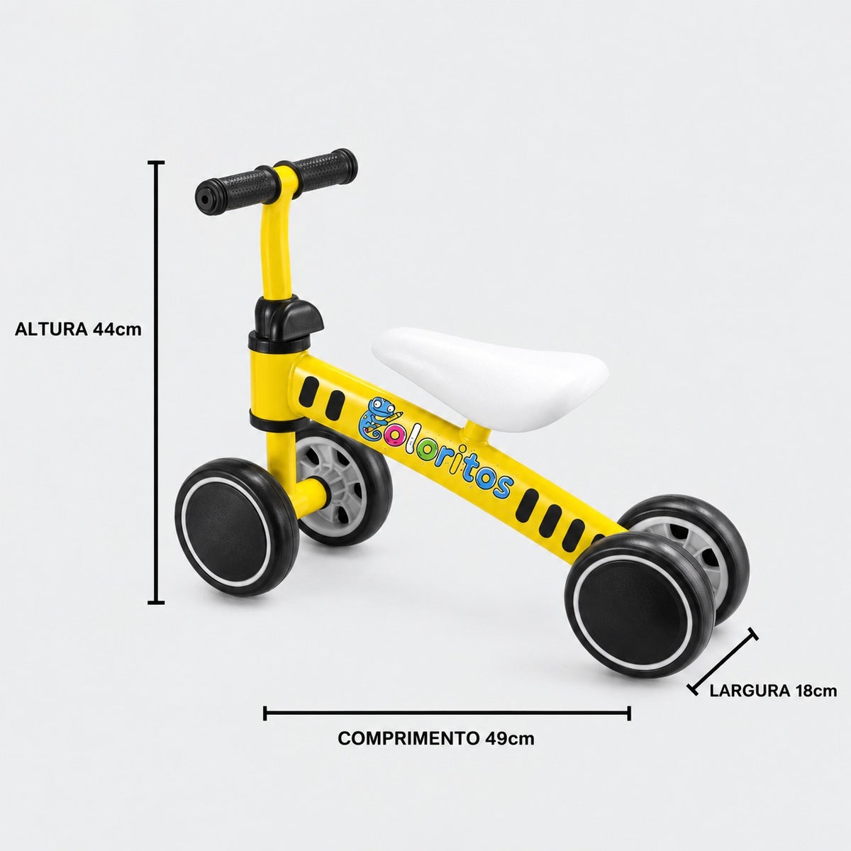 Bicicleta de Equilíbrio Coloritos