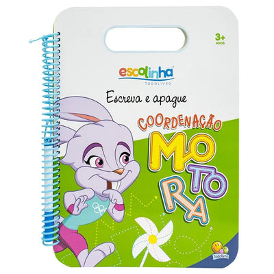 Livro Escreva e Apague Coordenação Motora - capa