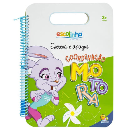 Livro Escreva e Apague Coordenação Motora - capa