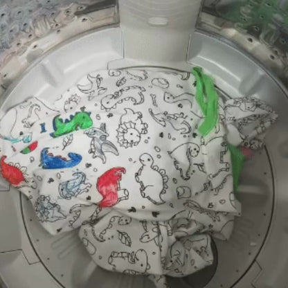 PIJAMA CRIATIVO COLORITOS + CANETINHAS LAVÁVEIS DE BRINDE