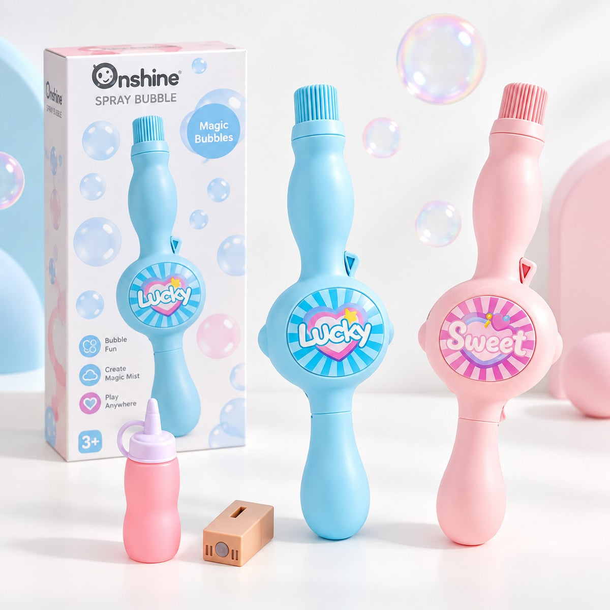 Varinha Mágica de Bolhas de Fumaça Coloritos