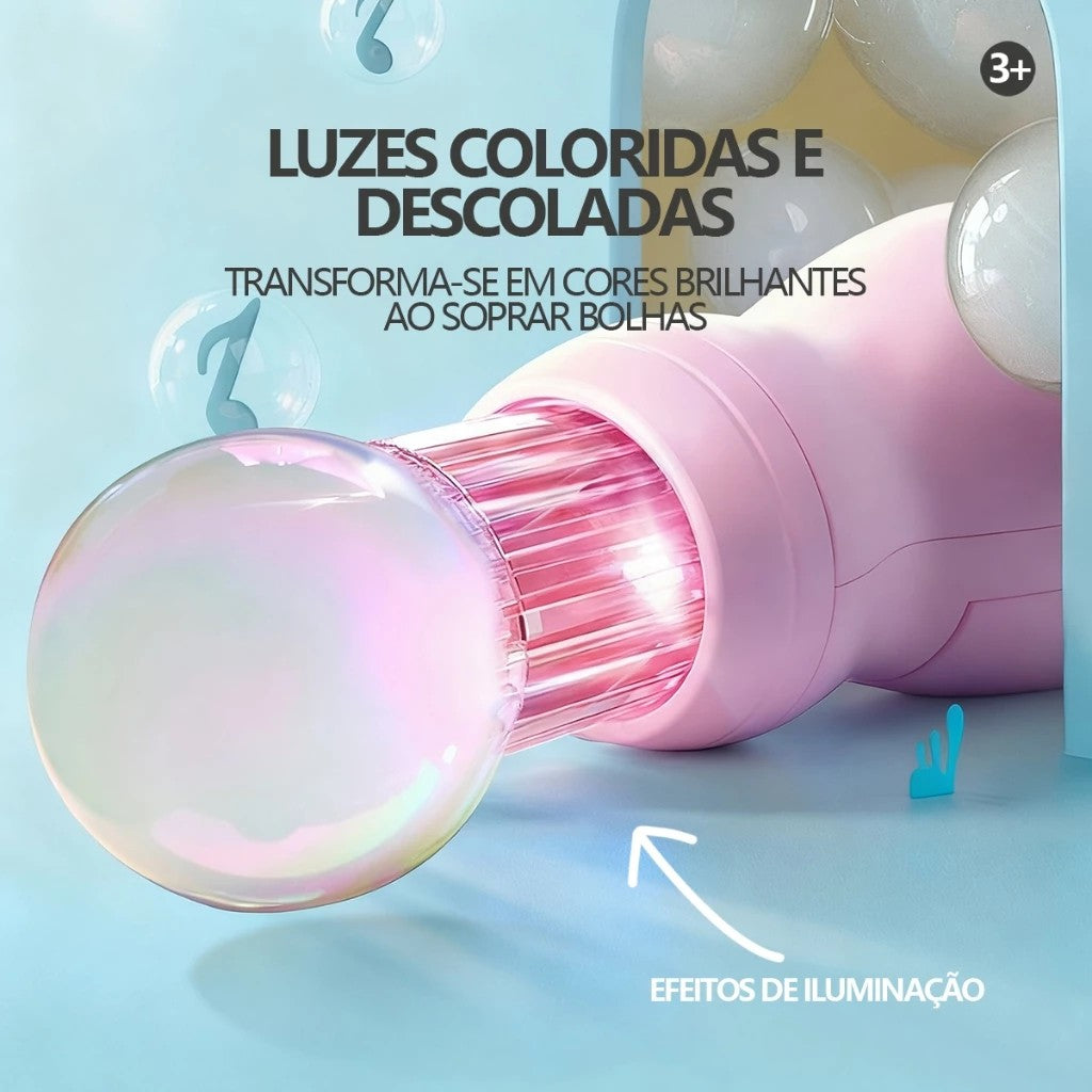 Varinha Mágica de Bolhas de Fumaça Coloritos